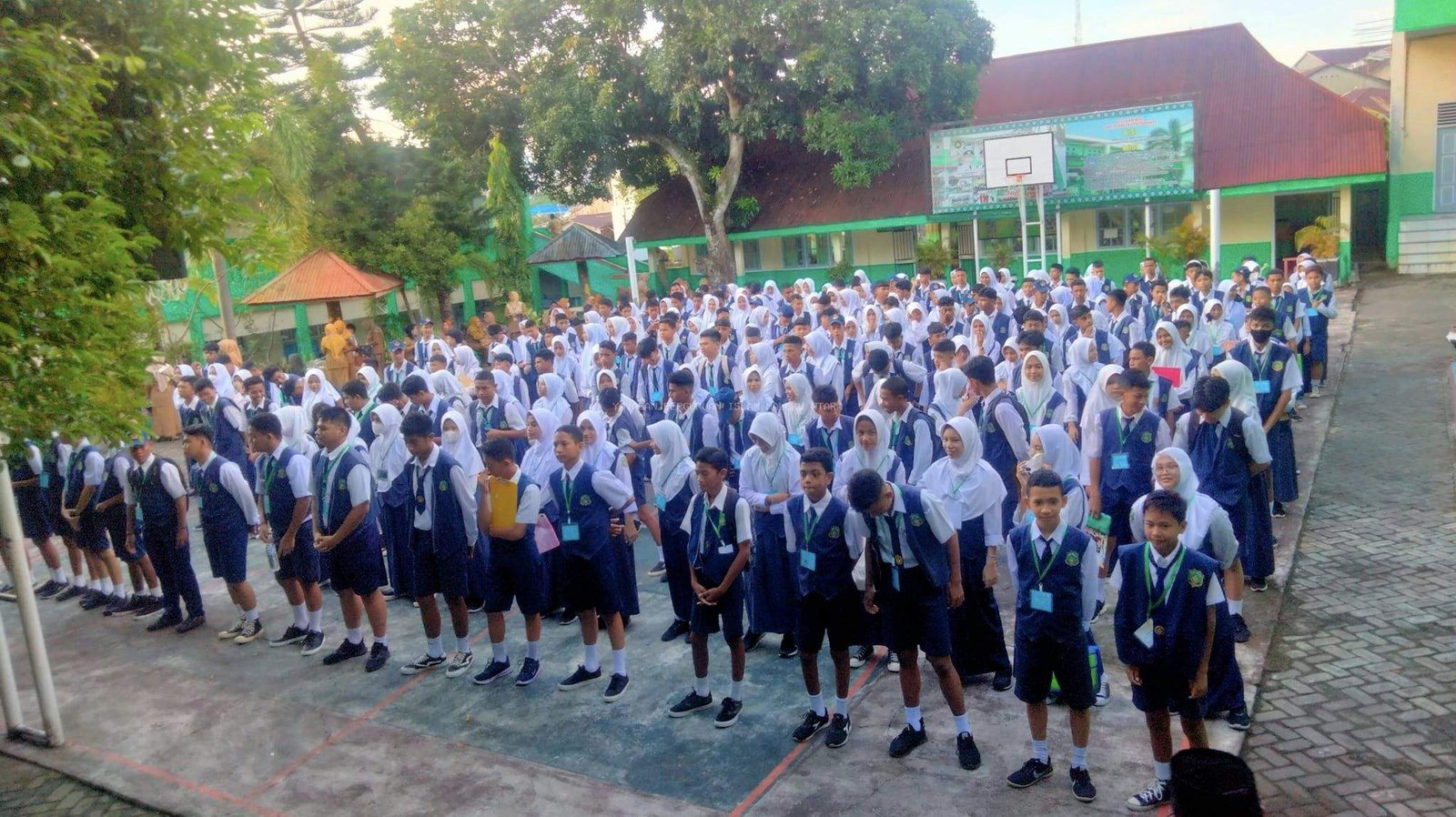 Pelaksanaan Ujian Sekolah SD Islamiyah 1-7 dan SMP Islam 1 dan 2 Kota Ternate