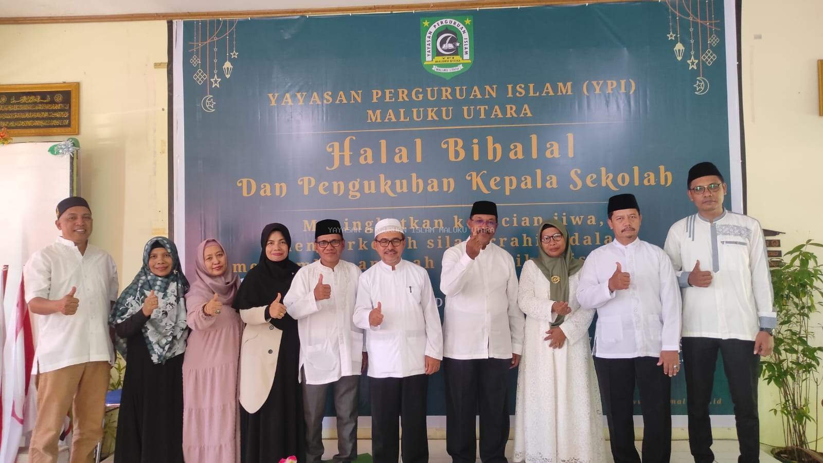 Yayasan Perguruan Islam Gelar Halal Bihalal Serta Pengukuhan Kepala Sekolah