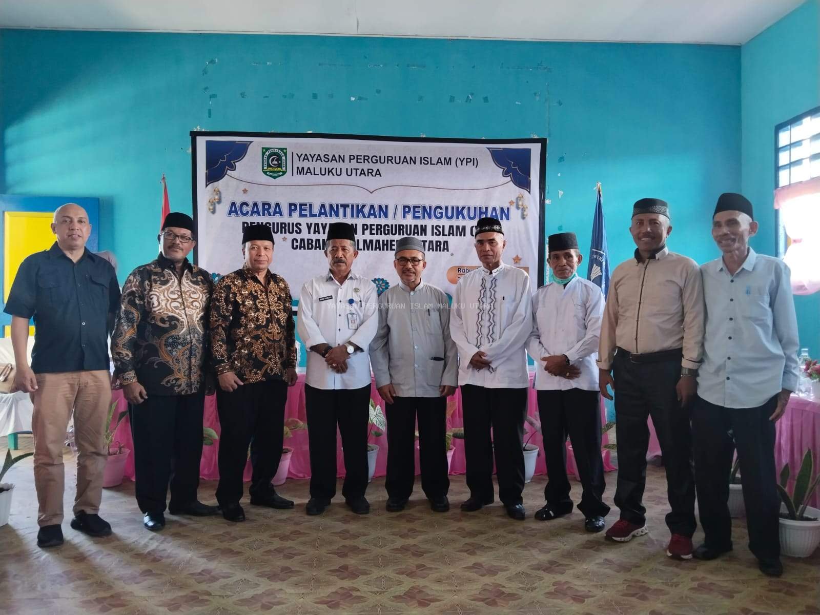 Pelantikan Pengurus Yayasan Perguruan Islam Cabang Halut